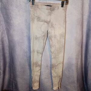 Joe's Jeans Tie Dye Skinny Zippered Pants